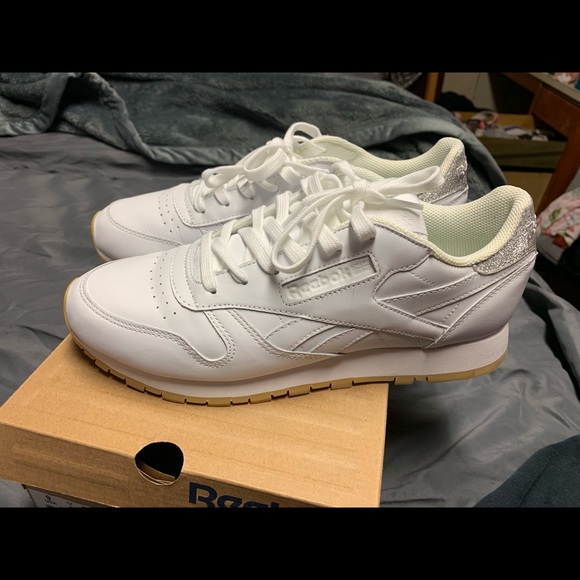 reebok classic glitter womens